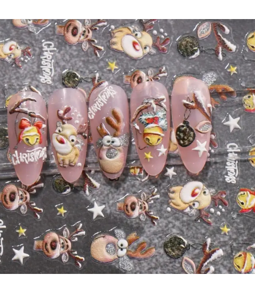 Autocollant Noël 3 2