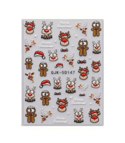 Autocollant Noël - Décoration Festive