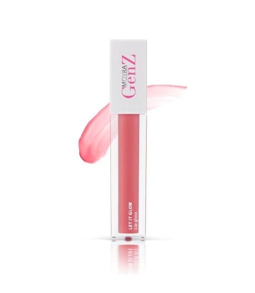 Make up GenZ Brillant à Lèvres Flamingo