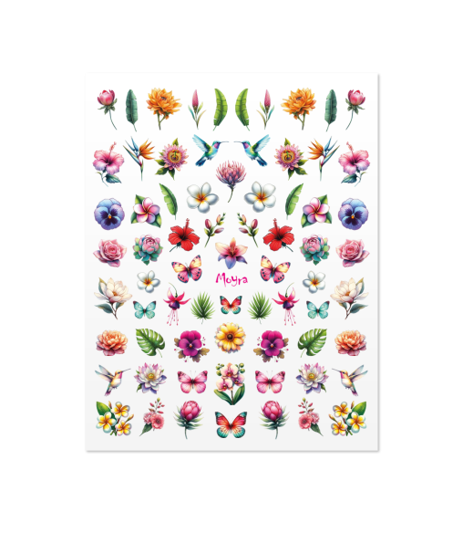 Autocollant pour ongles Moyra n° 29