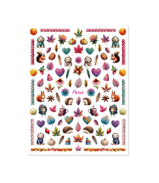 Autocollant pour ongles Moyra 31