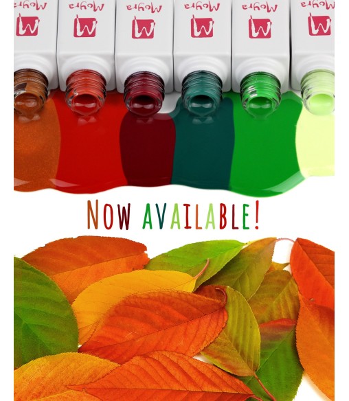 Les Couleurs d'Automne avec Moyra Mini Gel Polish 2