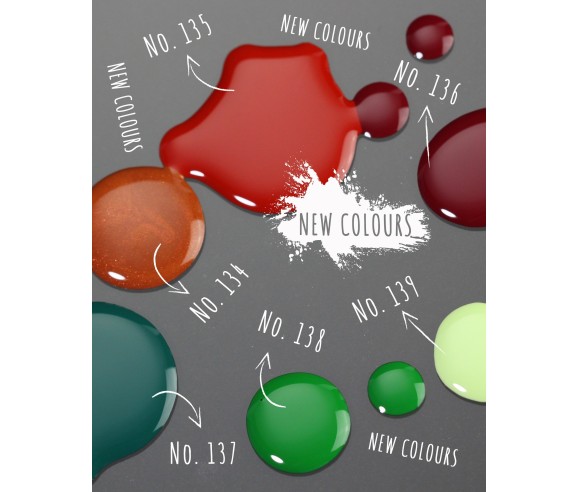 Collection Gel Polish Automne 2025 Moyra – 6 Couleurs, Économisez 5€