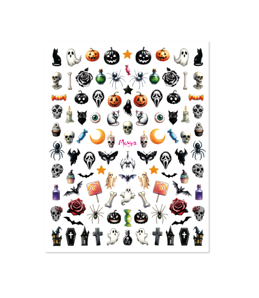 Autocollant pour ongles autocollant Halloween