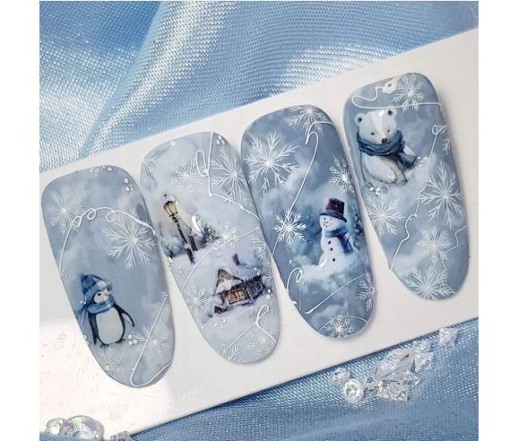 Moyra Mini Plaque Stamping Snowflakes