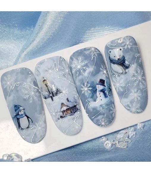 Moyra Mini Plaque Stamping Snowflakes