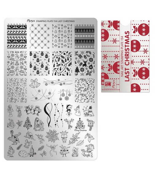 Moyra Plaque Stamping Last Christmas
