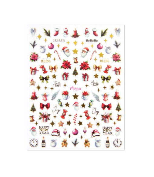 Moyra Autocollant Décoration Noël 34