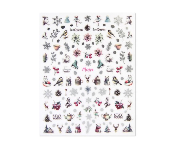 copia de Moyra Autocollant Décoration Noël 34