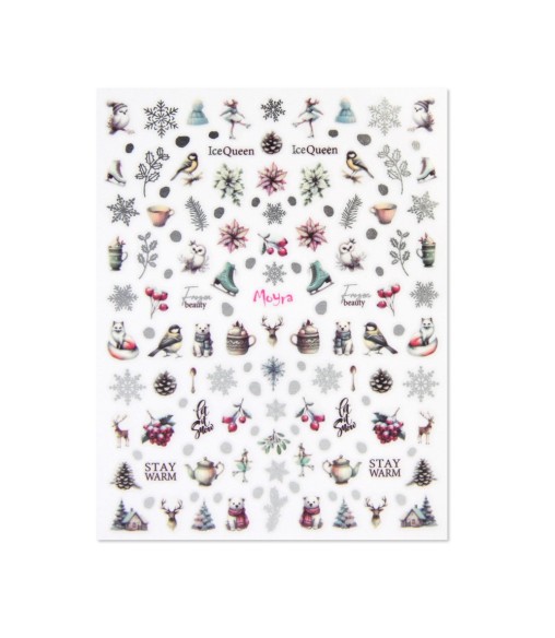 Moyra Autocollant Décoration Noël 33