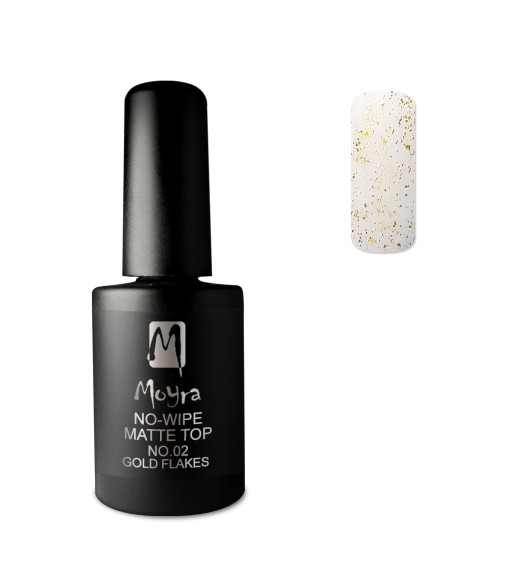 copia de Moyra Finition Matte Gel  Silver Flake
