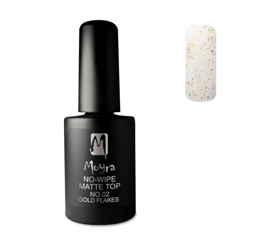 copia de Moyra Finition Matte Gel  Silver Flake