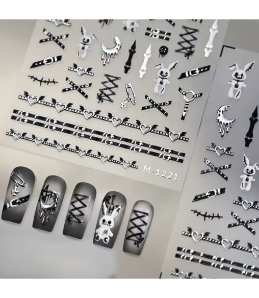 Autocollant Gothique Punk 2