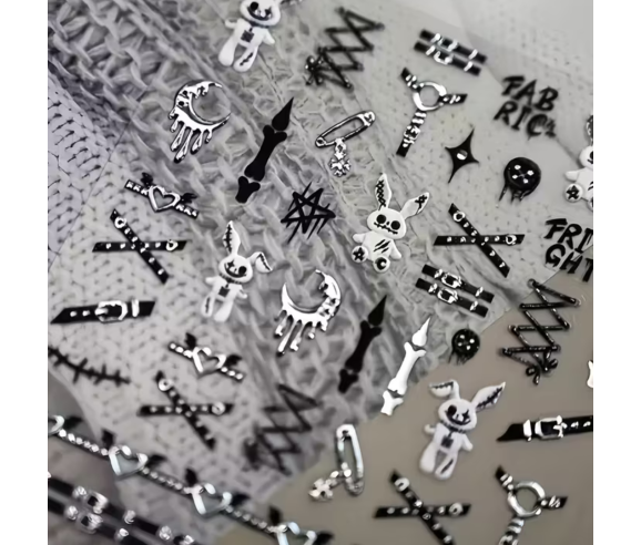 Autocollant Gothique Punk