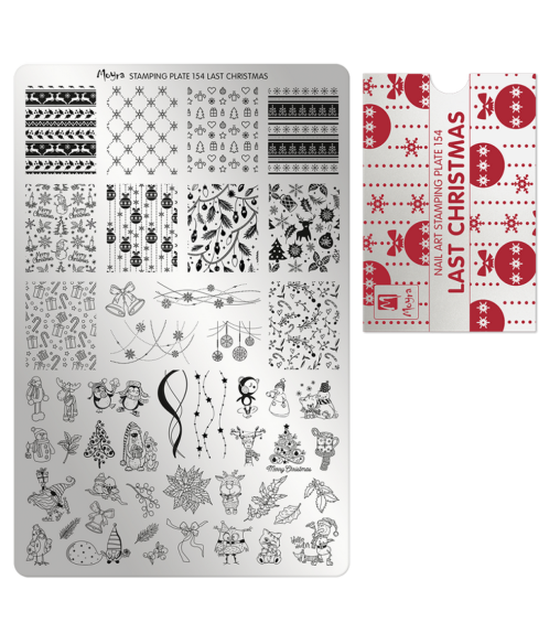 Moyra Plaque Stamping Last Christmas