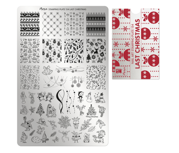 Moyra Plaque Stamping Last Christmas