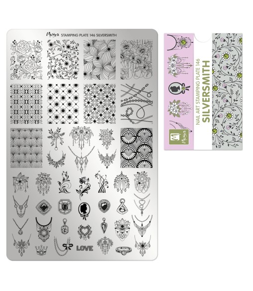 Moyra plaque stamping Silversmith