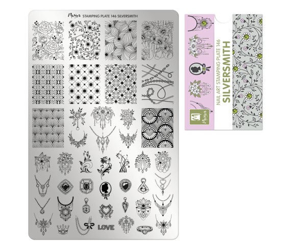 Moyra plaque stamping Silversmith