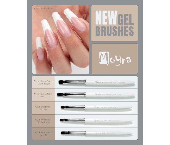 Pinceau  pour Construction Ongles Gel | Design Élégant