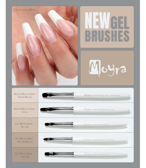 Pinceau  pour Construction Ongles Gel | Design Élégant