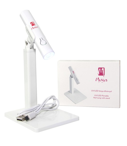 Lampe portable UV/LED Moyra avec trépied