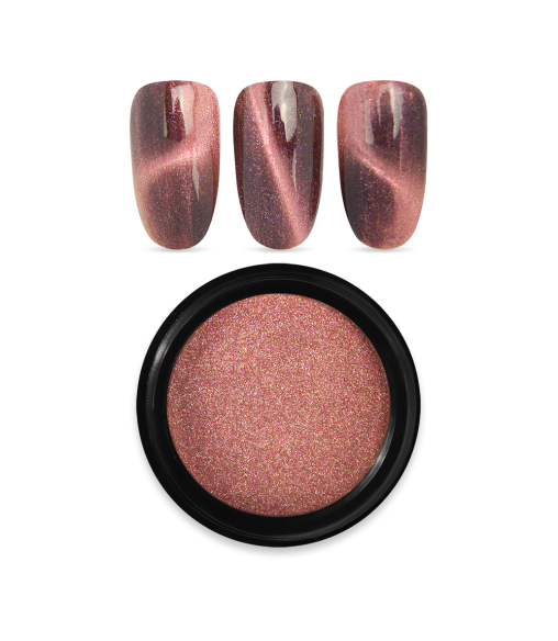 Moyra Poudre de Pigment Magnétique Cat Eye Rose Gold