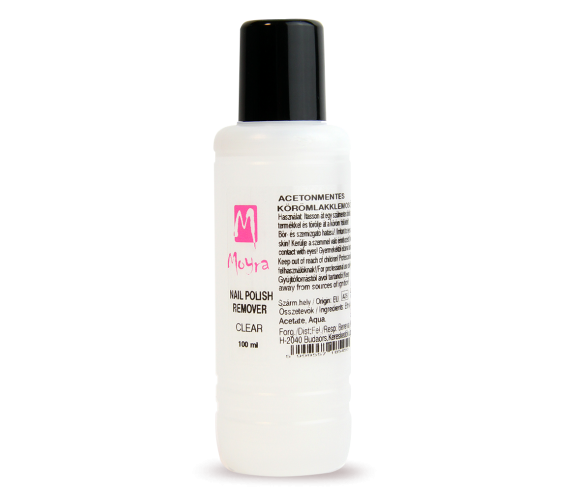 Dissolvant Moyra, parfum Clear