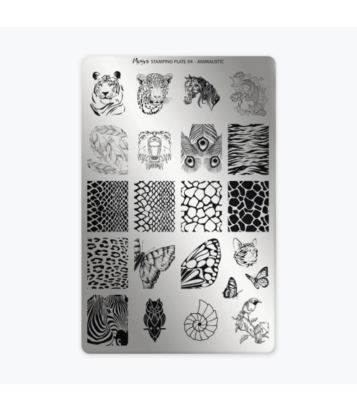 Plaque stamping 04 Moyra Animalistic