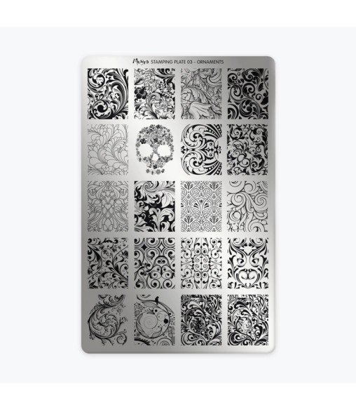 Moyra Plaque Stamping Ornement