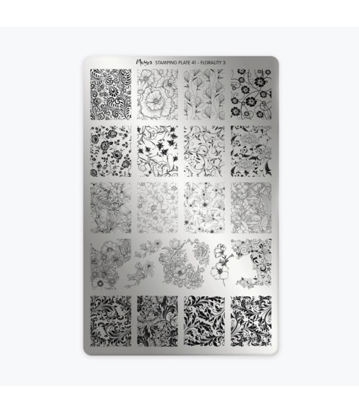 Moyra Plaque Stamping Florality 3