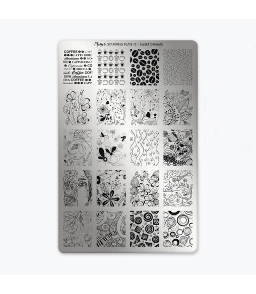 Plaque stamping 13 Moyra Sweat Dreams