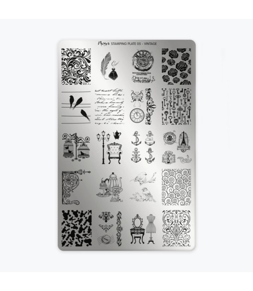 Moyra Plaque Stamping Vintage