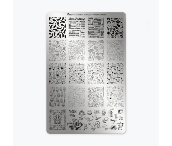 Plaque stamping 22 Moyra GASTRONOMIA