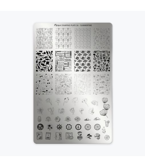 Moyra Plaque Stamping Summertime