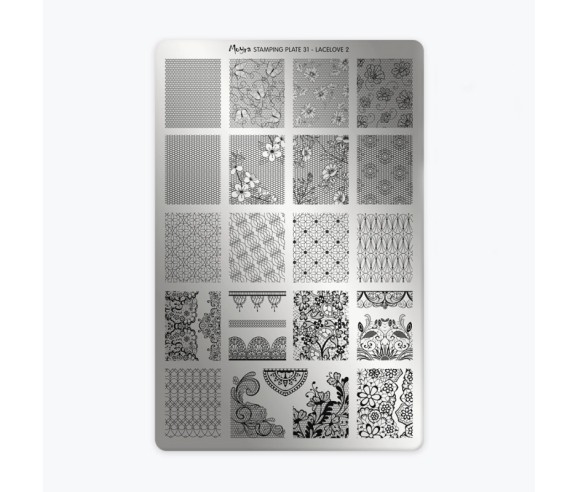 Moyra Plaque Stamping Lacelove 2