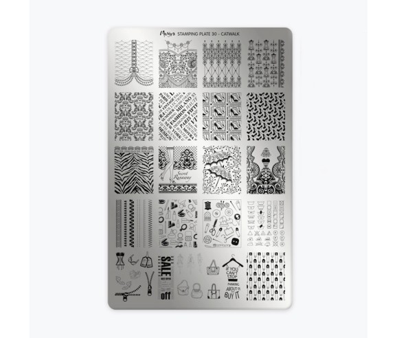 Moyra Plaque Stamping Catwalk