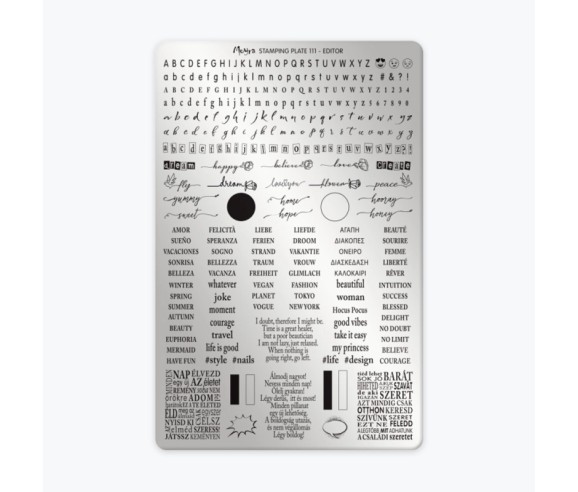 Moyra Plaque stamping Editor