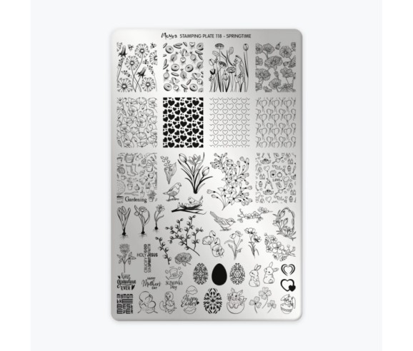 Moyra Plaque Stamping Springtime