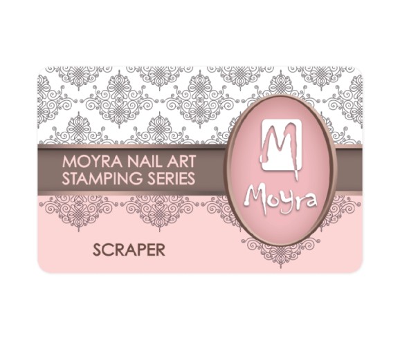 raclette Moyra de couleur rose pour stamping