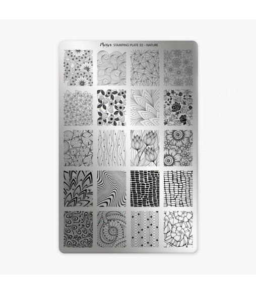 Plaque stamping 32 MOYRA NATURE