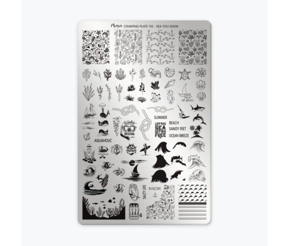 Moyra Plaque stamping Sea you Soon