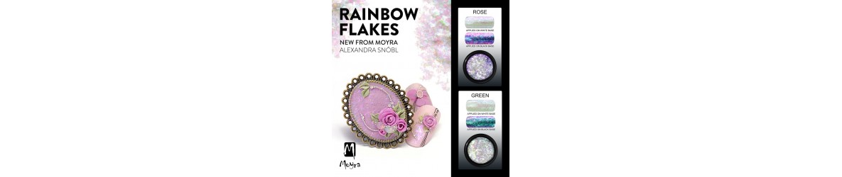 Rainbow Flakes Moyra