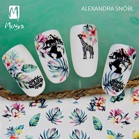 Nail art du Monde Safari